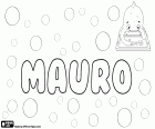 Mauro, name for boy in Spanish, Portuguese and Italian, derived from latin name Maurus