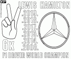 Lewis Hamilton has won his sixth Formula One world champion title in 2019. This is the fifth world championship with the Mercedes team, third consecutive since 2017. He had previously won his first world title in 2008