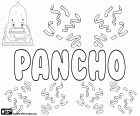 Pancho, name for boy in Spanish, variant of Francisco, among others such as Paco, Curro and Fran