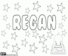 Regan, name used for both boys and girls, is also a surname of Gaelic origin