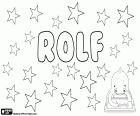 Rolf, name for boy derived from the Germanic name Hrolf and the Old Norse name Hrólfr, contraction of Hrodwulf. Rolf is a name used in German, Swedish, Norwegian, Danish and rarely in English