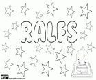 Ralfs, male name in Latvian, derived from the ancient scandinavian name Radulfr