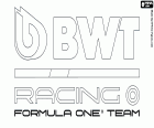 Logo of a motor racing team, BWT Racing Point F1 Team