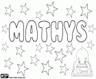Mathys, variant of Mathias in French