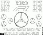 Mercedes-Benz racing team won its seventh consecutive constructors' world championship in the 2020 season marked by the Covid-19 coronavirus pandemic. Mercedes Benz has completely mastered Formula One since 2014