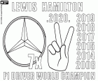 Lewis Hamilton is the 2020 F1 champion, this is his fourth consecutive title. Lewis Hamilton has matched Michael Schumacher's record of seven F1 champion titles since 2004
