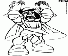 The villain Doctor Doom, one of the antagonists of the Super Hero Squad series