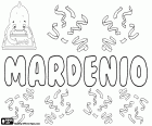Mardenio, male name in some languages such as Portuguese