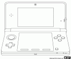 A video game console or game console, a small electronic device with two screens. A clear example of computing applied to entertainment developed by Nintendo