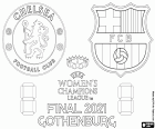 2020-2021 UEFA Women's Champions League Final between Chelsea FC and FC Barcelona, Sunday 16 May 2021, at Gamla Ullevi stadium in Gothenburg, Sweden