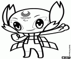Someity is the official mascot of the Tokyo 2020 Paralympic Games, a design by Japanese artist Ryo Taniguchi. Someity is a female character, her name is inspired by someiyoshino, a type of cherry blossom
