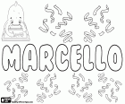 Marcello, name for boy in Italian, derived from the Roman name Marcellus, a diminutive of Marcus
