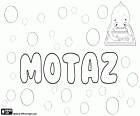 Motaz, masculine Arabic name, variant of Mutaz, Moataz, Motazz or Mootaz