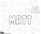 Matt, variant of Mat, English boy name, short form of Matthew, derived from the Greek name Matthaios which comes from the Hebrew name Mattityahu meaning gift of Yahweh