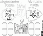 San Francisco 49ers vs. Kansas City Chiefs, the Super Bowl LVIII is played at Allegiant Stadium in Paradise, Nevada, on Sunday, February 11, 2024
