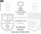 The 2023-2024 UEFA Women's Champions League final between FC Barcelona and Olympique Lyon, Saturday, May 25, 2024, at the San Mamés Stadium in Bilbo - Bilbao, Euskadi or Basque Country, Spain