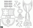 Barça have retained the UEFA Women's Champions League title in the 2023-2024 season, after beating Olympique Lyonnais for the first time, 2-0 with goals from Aitana Bonmatí and Alexia Putellas under coach Jonathan Giráldez. This is the third championship won by the Barça team in Europe's top competition. In the third final played against the Lyon club, the most repeated final in history, the Barça players achieved victory by breaking the absolute dominance of the French players in the two previo