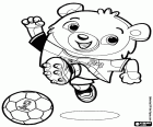 A teddy bear named Albärt is the UEFA Euro 2024 mascot that takes place in Germany