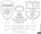 Arsenal FC vs. FC Barcelona, UEFA Women's Champions League final, on Saturday, May 24, 2025, at the José Alvalade Stadium in Lisbon, Portugal