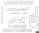 Lando Norris is the new 2025 F1 World Champion. The British McLaren driver has secured his first Formula One World Drivers' Championship title after finishing as runner-up in 2024.