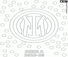 Inter Milano, champion 2025-2026 coloring page