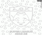 AEK Athens, champion 2025-2026 coloring page