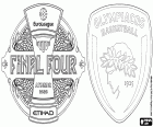 Olympiacos BC, Euroleague 2026 coloring page