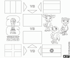 FIFA World Cup 2026 Final phase coloring page