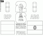 FIFA World Cup 2026 Final coloring page