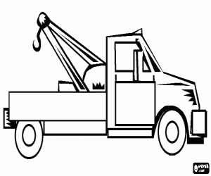 Roadside Assistance coloring page