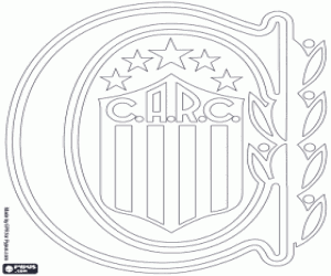 Rosario Central logo coloring page