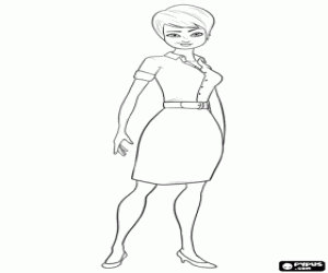 Roxanne Ritchi coloring page