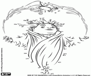 Sandman to finish the drawing coloring page