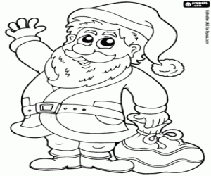 Santa Claus coloring page