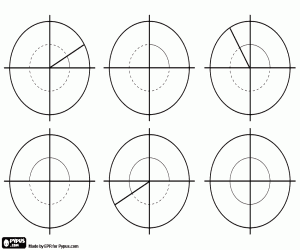 Schemas with 6 types of angles coloring page