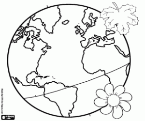 The September equinox coloring page