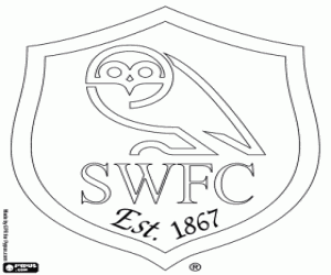 Sheffield Wednesday logo coloring page