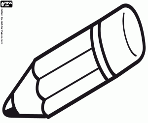 A small pencil coloring page