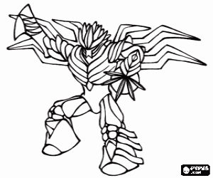 Sommo luminescente, the lord of light coloring page