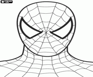 Spiderman or Spider Man coloring page