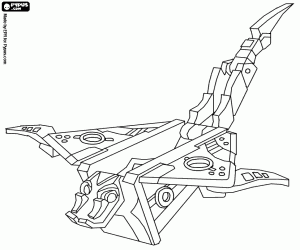 Spitarm, Mechanical Bakugan Trap coloring page