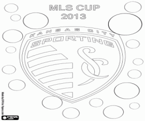 Sporting Kansas City, champion 2013 coloring page