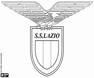 SS Lazio logo coloring page