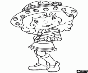 Strawberry Shortcake coloring page