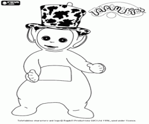Teletubbies Dipsy coloring page