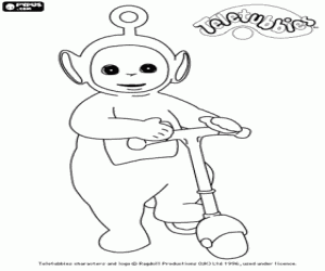 Teletubbies Po coloring page