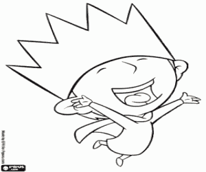 The Little King Macius coloring page