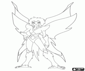 The Lord of the Air coloring page