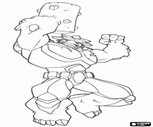 The Lord of the Earth coloring page