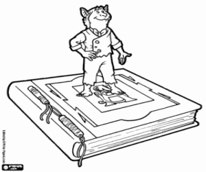 Thimbletack,Chronicles of Spiderwick coloring page